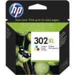 HP No 302XL TRI-COLOR Original Ink Cartridge (HPF6U67A)