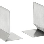 Βιβλιοστάτες OSCO Πλέγμα Ασημί 2τεμ Νο 5415