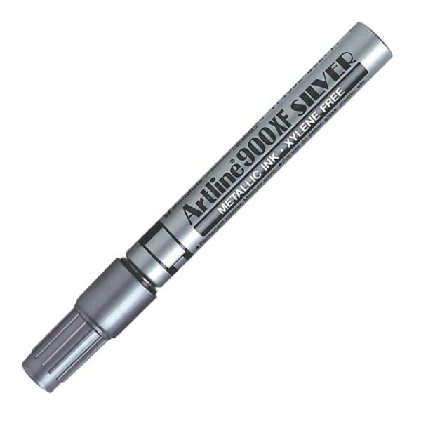 Artline 900XF Ανεξίτηλος Μαρκαδόρος με μύτη 2.3mm σε ασημί χρώμα