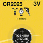 TOSHIBA Μπαταρία Λιθίου CR-2025 1τμχ