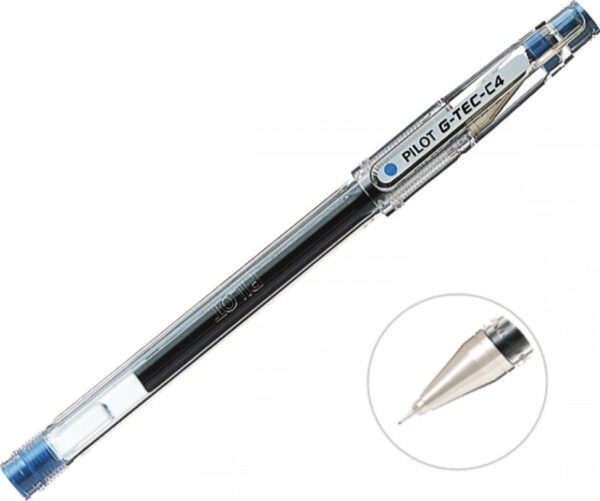 Pilot G-Tec-C4 Gel 0.4mm Μπλέ