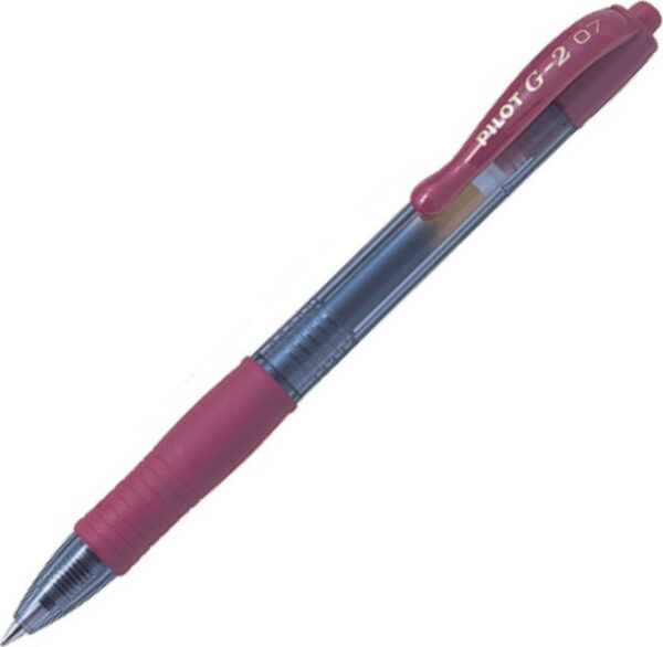 Pilot G-2 Gel 0.7mm Μπορντώ