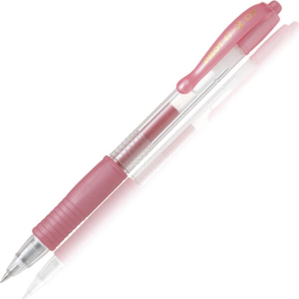 Pilot G-2 Gel 0.7mm Metallic Ροζ