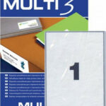 Multi 3 Αυτοκόλλητες Ετικέτες Α4 210x297mm 04714