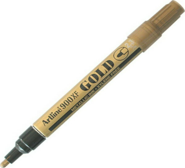 Artline 900XF Ανεξίτηλος Μαρκαδόρος με μύτη 2.3mm σε χρυσό χρώμα