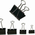 DELI Πιάστρα 32mm Μαύρο 12Τ.