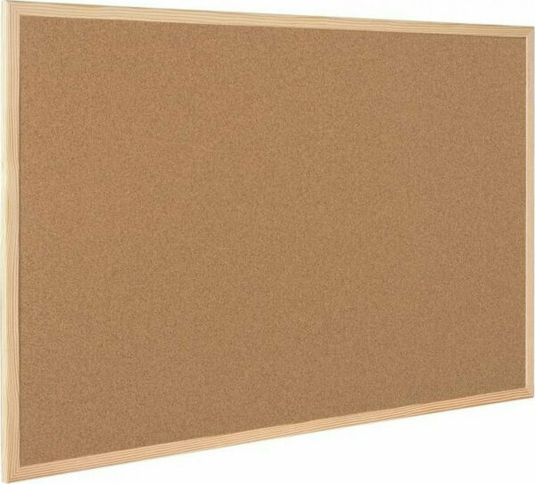 Describo Πίνακας Φελλού 60x40cm με Ξύλινο Πλαίσιο