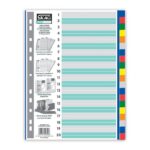 Ευρετήριο P.P. “Economy” Χρωματιστό 20 θέσεων (1-20) SKAG