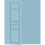 Ντοσιέ μανίλα υποφάκελος μισό φύλλο Διάφορα Χρώματα Uni 24,5x30 5-25