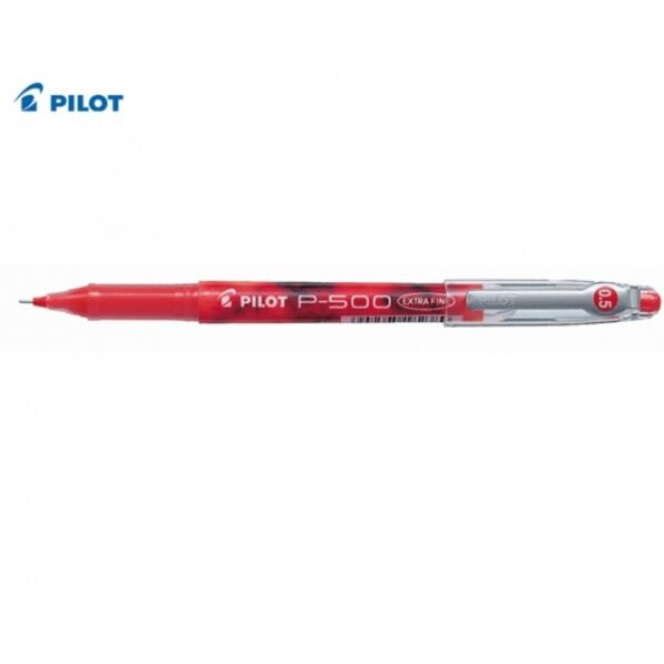 Στυλό Pilot P-500 Gel 0.5mm Κόκκινο