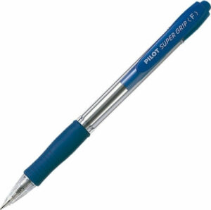 Pilot Super Grip Ballpoint Fine 0.7mm Μπλε