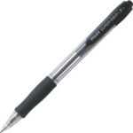 Pilot Super Grip Ballpoint Fine 0.7mm Μαύρο