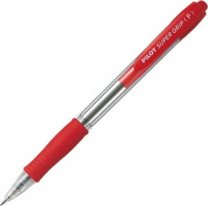 Pilot Super Grip Ballpoint Fine 0.7mm Κόκκινο