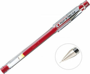 Pilot G-Tec-C4 Gel 0.4mm Κόκκινο