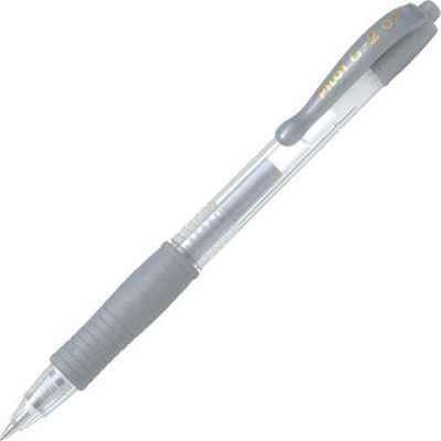 Pilot G-2 Gel 0.7mm Ασημί
