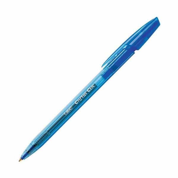 Bic Στυλό Gel 1.0mm με Μπλε Mελάνι Cristal Clic