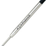 Parker Quinkflow Ανταλλακτικό Μελάνι για Στυλό σε Μαύρο Χρώμα Medium