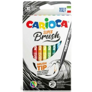 Carioca Super Brush 10 Χρώματα 42937