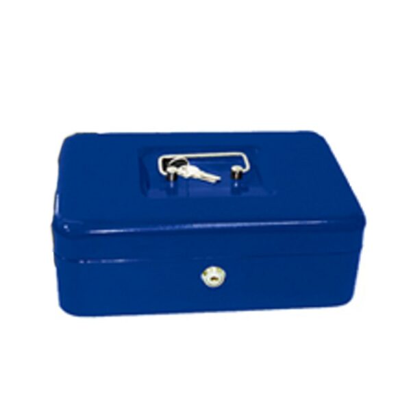 METRON ΧΡΗΜΑΤΟΚΙΒΩΤΙΟ 20x16x9cm Μπλε