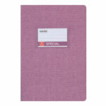 Jeans Τετράδιο Μωβ Ριγέ 17×25 50φ.