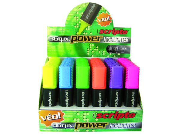 LOGO Scripto Highlighter Υπογράμμισης σε Διάφορα χρώματα