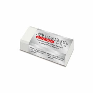 Faber-Castell Dust Free Λευκή Μικρή 187130