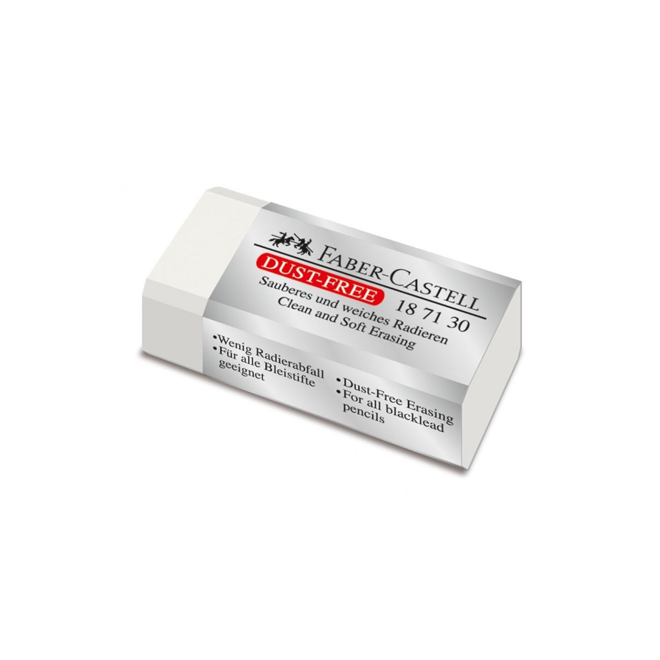 Faber-Castell Dust Free Λευκή Μικρή 187130