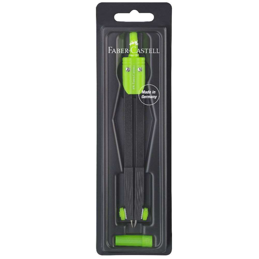 Faber-Castell Διαβήτης Black - Green 174100