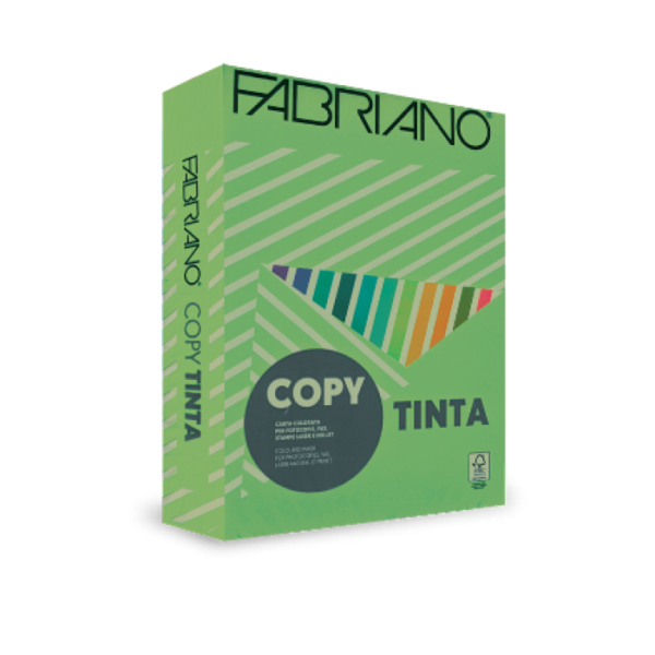 Fabriano Copy Tinta Unicolor Acquamarina 160gr/m² A4 250 φύλλα