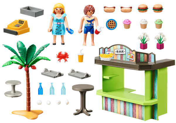 PLAYMOBIL Beach Bar 70437 - Image 3