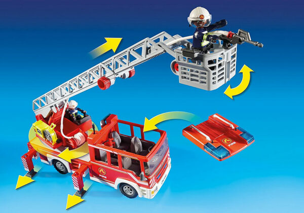 PLAYMOBIL Όχημα Πυροσβεστικής με σκάλα και καλάθι διάσωσης 9463 - Image 2