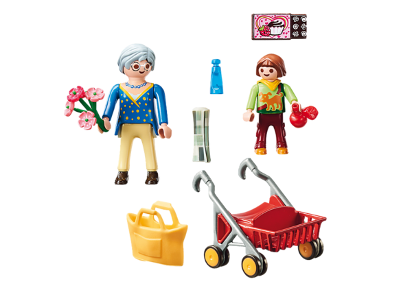PLAYMOBIL Γιαγιά με εγγονή 70194 - Image 3