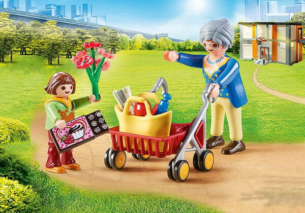 PLAYMOBIL Γιαγιά με εγγονή 70194 - Image 2