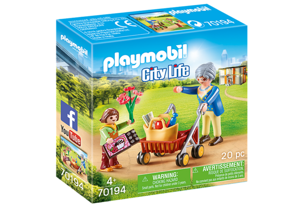 PLAYMOBIL Γιαγιά με εγγονή 70194