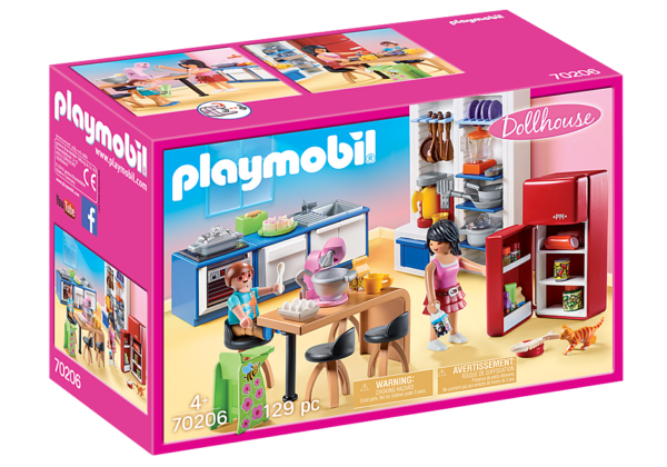 PLAYMOBIL Κουζίνα κουκλόσπιτου 70206