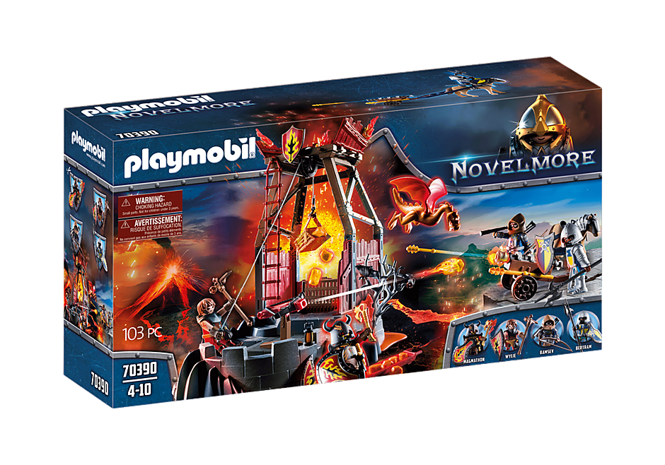 PLAYMOBIL Ορυχείο λάβας του Μπέρναμ 70390