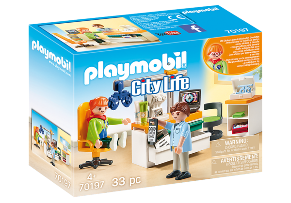 PLAYMOBIL Οφθαλμιατρείο 70197