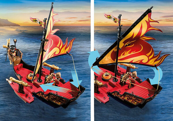 PLAYMOBIL Πλοίο της φωτιάς του Burnham 70641 - Image 4