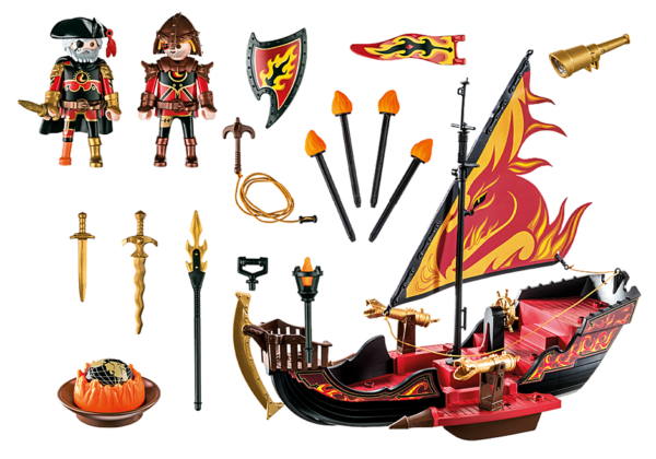 PLAYMOBIL Πλοίο της φωτιάς του Burnham 70641 - Image 3