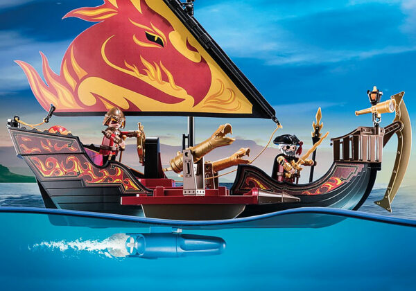 PLAYMOBIL Πλοίο της φωτιάς του Burnham 70641 - Image 5