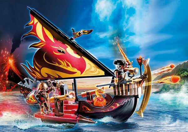 PLAYMOBIL Πλοίο της φωτιάς του Burnham 70641 - Image 2