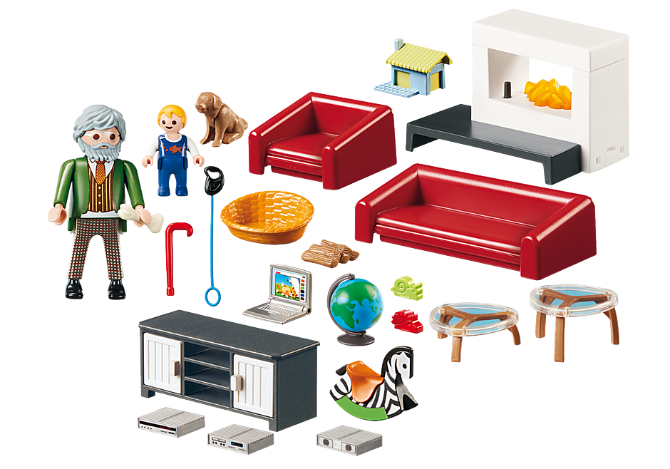 PLAYMOBIL Σαλόνι κουκλόσπιτου 70207 - Image 3