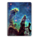 Logigraf Τετράδιο Σπιράλ Nebula A4 2 Θέματα 60 φύλλα 01422 (Διάφορα σχέδια)