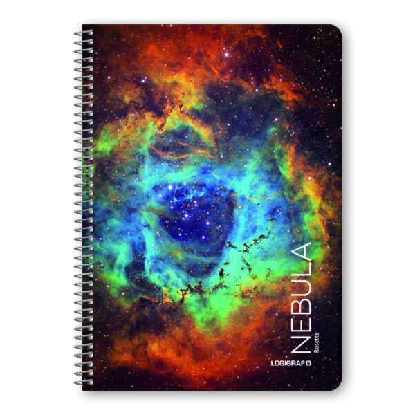 Logigraf Τετράδιο Σπιράλ Nebula 17χ25 2 Θέματα 60 φύλλα 01412 (Διάφορα σχέδια) - Image 3