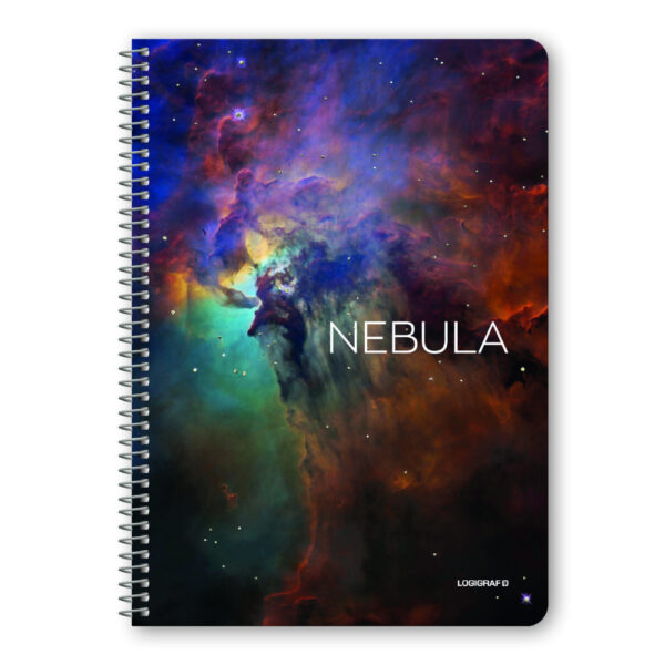Logigraf Τετράδιο Σπιράλ Nebula A4 2 Θέματα 60 φύλλα 01422 (Διάφορα σχέδια) - Image 3
