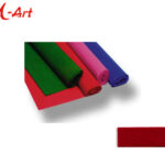 METRON ART Χαρτί Γκοφρέ 0,5x2m Μπορντό 828.80.02