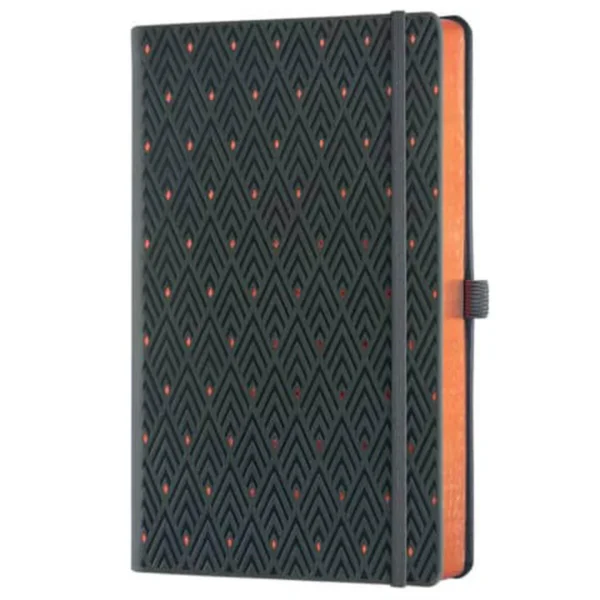 Castelli Σημειωματάριο Ριγέ Copper 13x21cm QC6QO.492