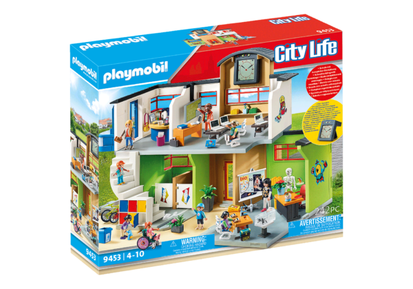 PLAYMOBIL Επιπλωμένο Σχολικό Κτίριο 9453