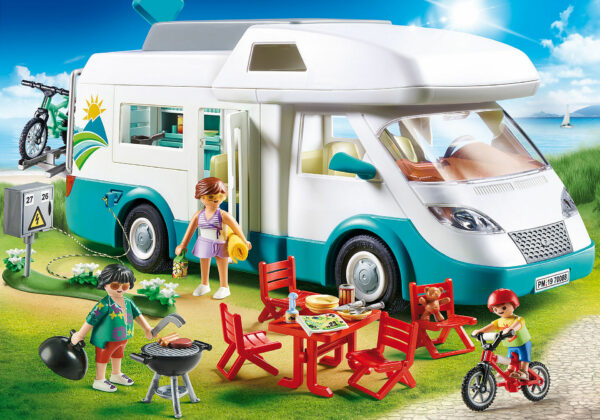 PLAYMOBIL Αυτοκινούμενο Οικογενειακό Τροχόσπιτο 70088 - Image 2