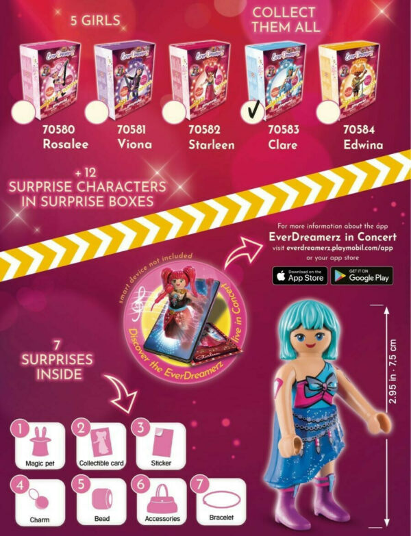 PLAYMOBIL Κλαίρη "Music World" 70583 - Image 3